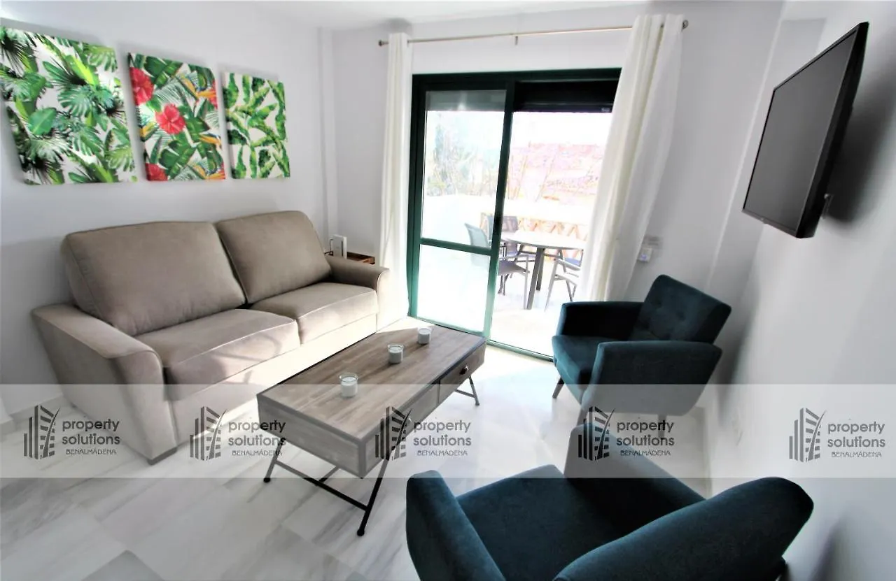 Apartamento PUEBLO DEL PARQUE 12 - Piscina, playa y barbacoa - Excelente conexión wifi Benalmádena 0*,  España